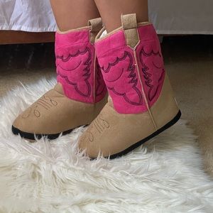 Cowboy Boot Slippers